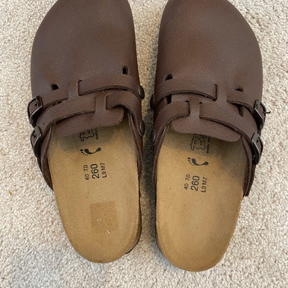 Birkenstock Boston Leather Clogs - Picture 3 of 6